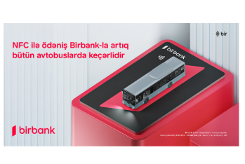 При поддержке Birbank в общественном транспорте Баку внедрены цифровые платежи