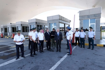 Şahin Bağırov “Sədərək”, “Culfa” və “Şahtaxtı” keçid məntəqələrində olub | FED.az