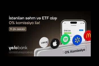 Yelo Invest-də komissiyasız alış günləri - YENİDƏN BAŞLADI!