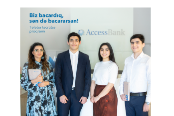 "AccessBank" ilin ilk təcrübə proqramına - START VERİR