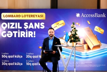 AccessBank “Qızıl Şans” lotereyasının ikinci tirajının qaliblərini - ELAN ETDİ