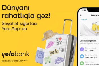Tam onlayn səyahət sığortası - Yelo App-də