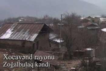 Xocavəndin Zoğalbulaq kəndi - VİDEO