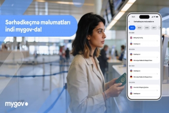 Sərhədkeçmə məlumatları “mygov”a inteqrasiya olunub