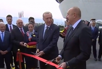 Azərbaycan və Türkiyə prezidentləri Zəngilan aeroportunun açılışında - İŞTİRAK EDİB - FOTOLAR[b][red] - YENİLƏNİB[/red][/b] | FED.az