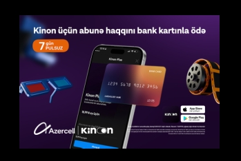 “Kinon” abunəliyini bank kartı ilə ödəmək mümkündür