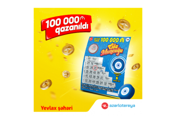 Yeni satışa çıxan “Göz Muncuğu” lotereyasında - 100 000 MANAT QAZANILDI