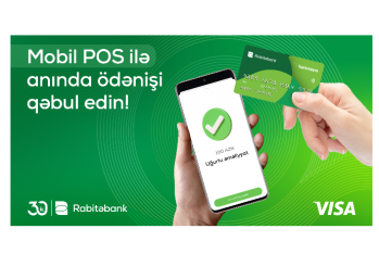 Rabitəbank Visa ilə tərəfdaşlıqda Mobil POS xidmətini - İSTİFADƏYƏ VERDİ!
