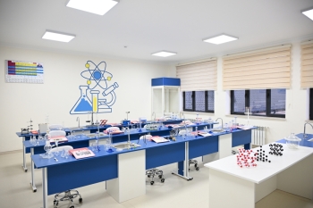 Prezident İlham Əliyev Şamaxı Avropa liseyinin yeni binasının açılışında iştirak edib - FOTOLAR | FED.az