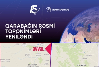 Qarabağın rəsmi toponimləri beynəlxalq rəqəmsal xəritədə yenilənib