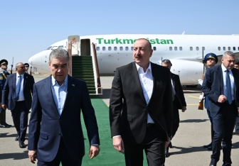 Qurbanqulu Berdiməhəmmədov Füzuliyə gəlib - FOTOLAR | FED.az