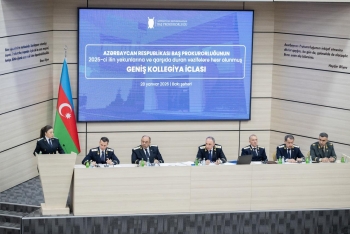 Baş Prokurorluqda kollegiya iclası keçirildi - FOTOLAR | FED.az