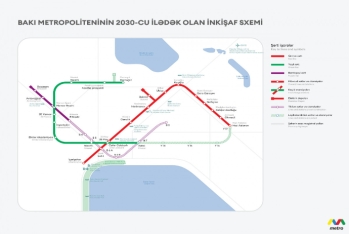 Bakıda yeni metro stansiyalarının tikintisi ilə bağlı layihələndirilmə işlərinə başlanılır