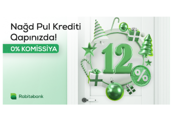 "Rabitəbank"da  12%-dən başlayan Nağd Pul kredit kampaniyası - DAVAM EDİR!