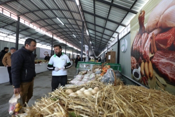 "KOB bazar" satış yarmarkası fəaliyyətə başladı - FOTO | FED.az