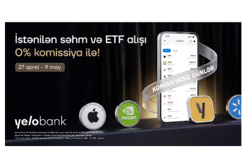 Yelo Invest-də komissiyasız alış günləri - YENİDƏN BAŞLADI!