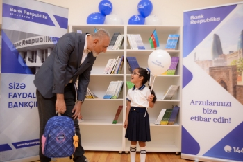 Bank Respublika Ağdamda ilk dəfə məktəbə gedəcək - [red]BİRİNCİLƏRİ SEVİNDİRDİ[/red] | FED.az