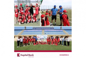 "Kapital Bank"ın dəstəyi ilə - “Yay Futbol Düşərgəsi” Keçirilir