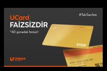 Unibankdan ölkədə bir ilk- multivalyutalı bank kartı - VİDEO