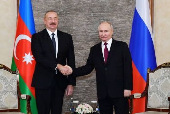 Putin İlham Əliyevi təbrik etdi