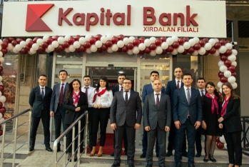 Kapital Bank Xırdalanda daha bir filialını - İSTİFADƏYƏ VERDİ