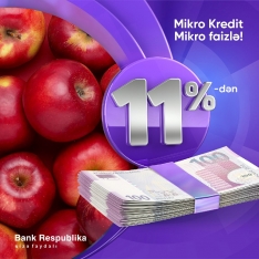 "Bank Respublika" Mikro Kredit faizlərini 11%-ə endirdi! | FED.az