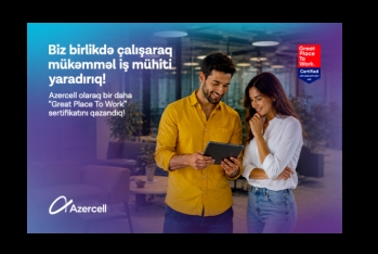 Azercell удостоен международного сертификата Great Place to Work®