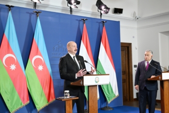 Prezident İlham Əliyev və Baş nazır Viktor Orban bəyanatlarla çıxış ediblər - TAM MƏTN