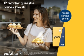 Biznesini böyütmək istəyənlərə Yelo Bank-dan - SƏRFƏLİ TƏKLİF!