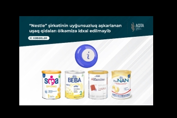 "Nestle"nin Azərbaycana gətirilən uşaq qidalarının - YOXLANILMASINA BAŞLANDI