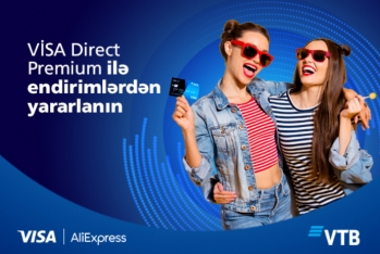 "Bank VTB  (Azərbaycan)"ın Visa kart istifadəçiləri üçün - Sərfəli Təklif