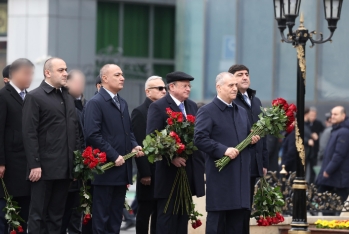 Сотрудники СГБ почтили память жертв Ходжалинского геноцида | FED.az