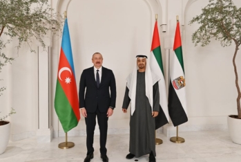 Birləşmiş Ərəb Əmirliklərinin Prezidenti Füzuliyə gəlib