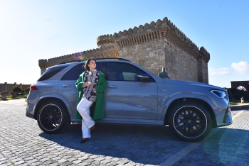 Natavan Əliyevanın iştirakı ilə yenilənmiş "Mercedes-AMG GLE" avtomobilinin - [red]FOTOSESSİYASI[/red] | FED.az