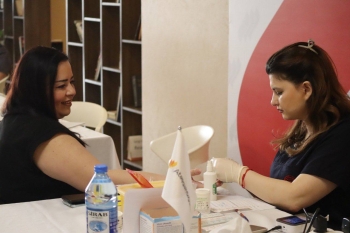 "Atəşgah" Sığortadan "30 il-Sonsuz ümid" adlı qanvermə aksiyası - [red]FOTOLAR[/red] | FED.az