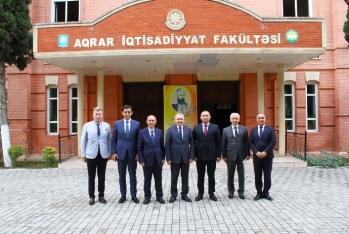 TARSİM rəhbərliyinin iştirakı ilə Azərbaycan Dövlət Aqrar Universitetində tədbir keçirilib - FOTOLAR