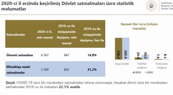 Ötən il dövlət 6,6 milyard manatlıq satınalma - Həyata Keçirib | FED.az