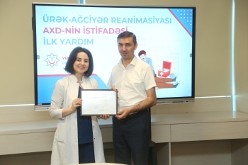 Media nümayəndələri üçün ilk yardım üzrə simulyasiya təlimləri keçirilib - FOTOLAR | FED.az