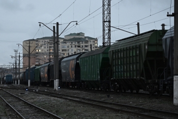 Növbəti taxıl yüklü qatar Azərbaycandan keçməklə Ermənistana yola düşüb - FOTOLAR | FED.az