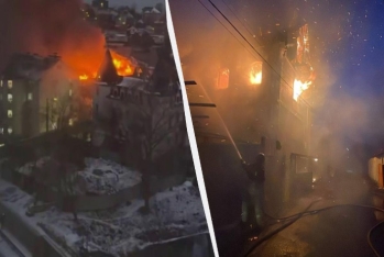 Rusiya ordusu Kiyevə hücum edib: yaşayış binaları yanır, yaralıların sayı artır