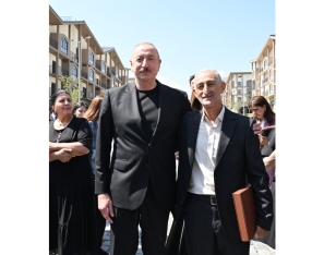 Prezident Kəlbəcər şəhərinin sakinləri ilə görüşüb, onlara mənzillərin açarlarını təqdim edib - [red]YENİLƏNİB[/red] | FED.az