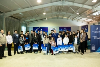 Дети шехидов посетили Центр подготовки пилотов | FED.az