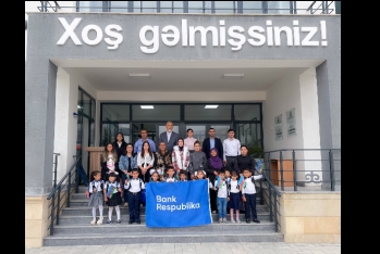Bank Respublika Ağdamda ilk dəfə məktəbə gedəcək - BİRİNCİLƏRİ SEVİNDİRDİ