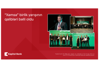  “Xəmsə” birlik yarışında Kapital Bank iki layihə ilə - QALİB OLDU