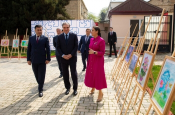 “AzerGold”un dəstəyi ilə Gəncədə Autizm Mərkəzi istifadəyə verilib - FOTOLAR | FED.az