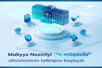 “e-müqavilə” altsisteminin tətbiqinə başlanılıb
