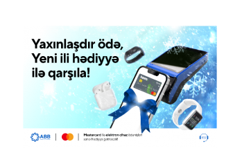 ABB-nin Mastercard kartları ilə  təmassız ödənişlər apar - HƏDİYYƏLƏR QAZAN!