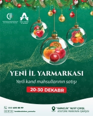 “Kənddən Şəhərə” Yeni il yarmarkası başlayır | FED.az