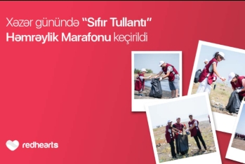 “Sıfır Tullantı” Həmrəylik Marafonu davam edir: Xəzər Günündə 768 kq tullantı toplanıldı