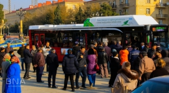 Sabahdan 12 metrlik yeni avtobuslar bu marşrut xəttində - İSTİFADƏYƏ VERİLƏCƏK